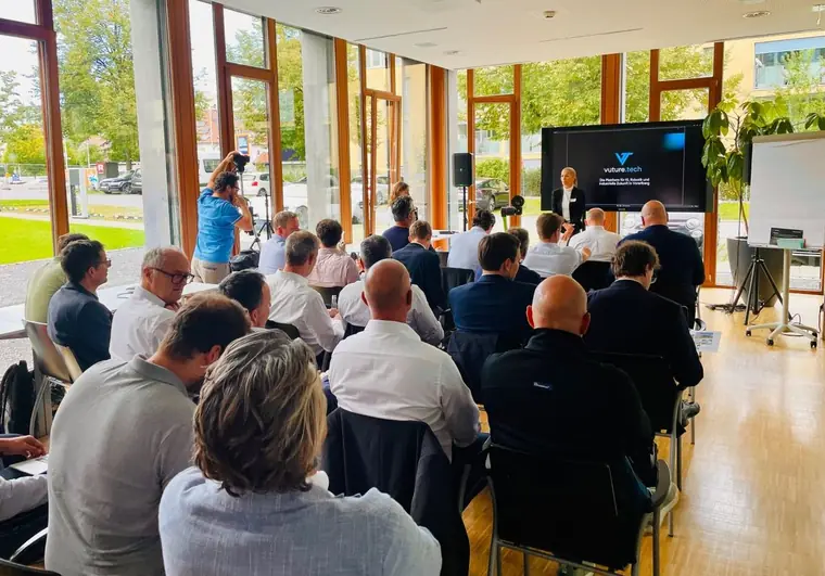 Talk at Vuture.tech in front of more than 40 CEOs from Vorarlberg